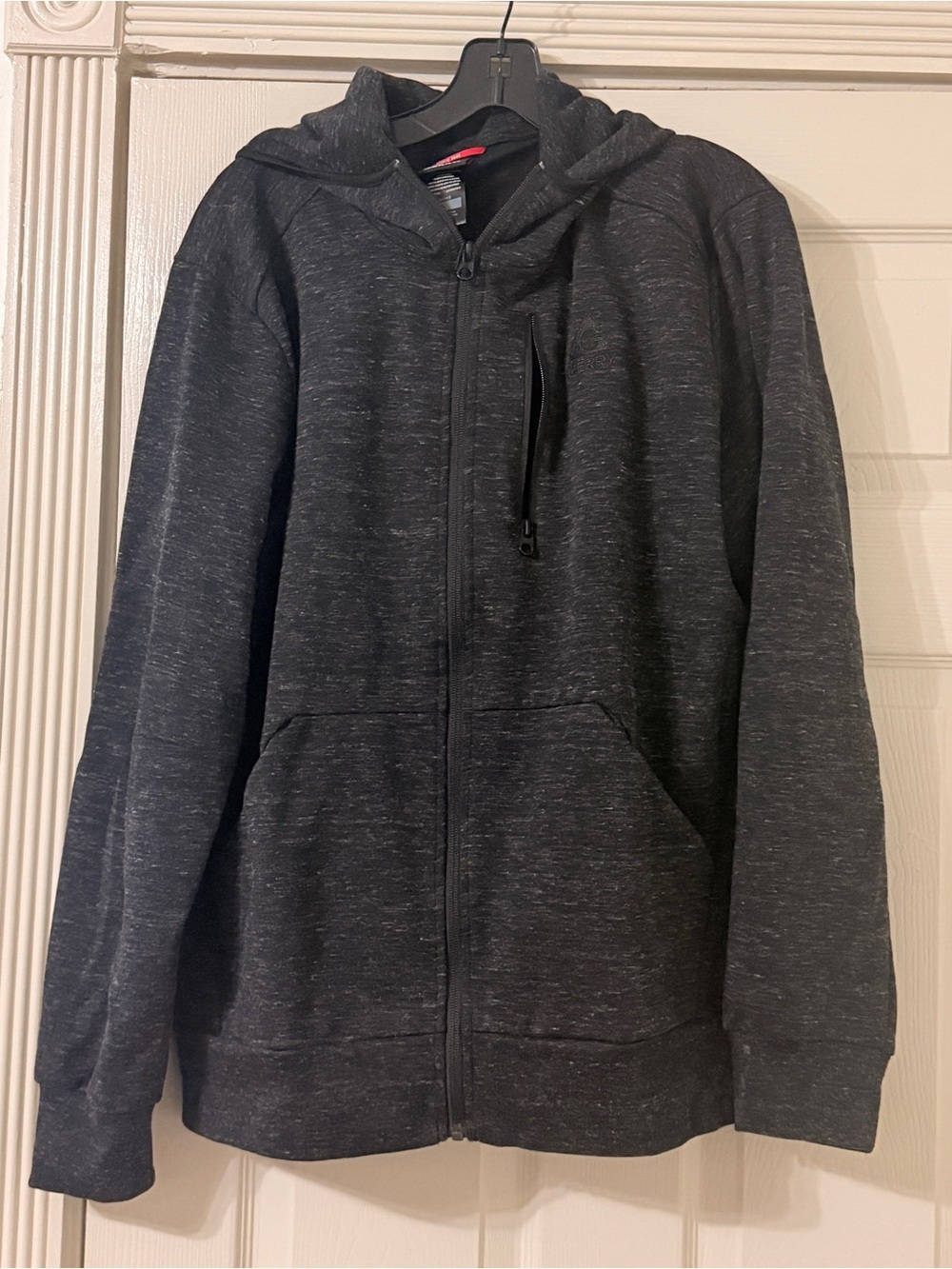 Gerry Weber Men’s Charcoal Charcoal Gray Full Zip Hoodie Sweatshirt Size L